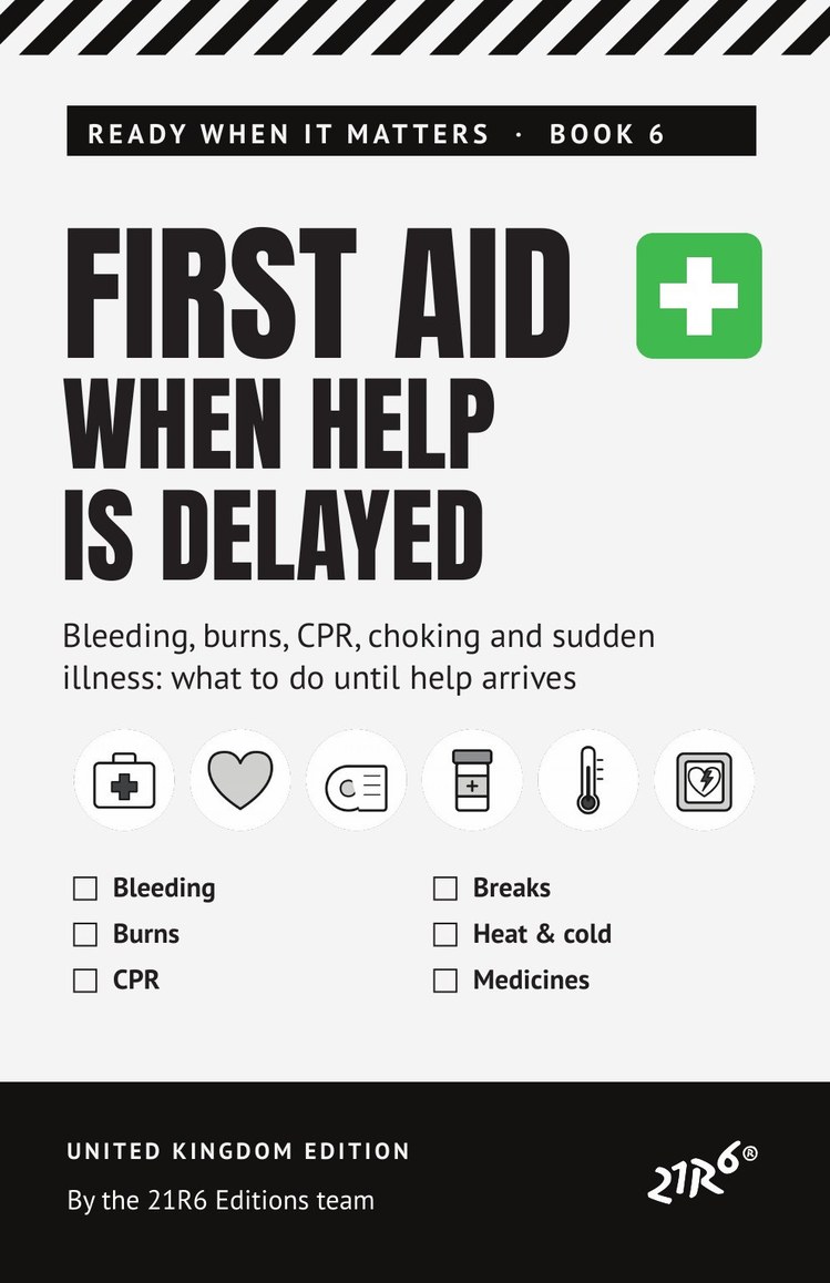 First Aid When Help Is Delayed, front cover